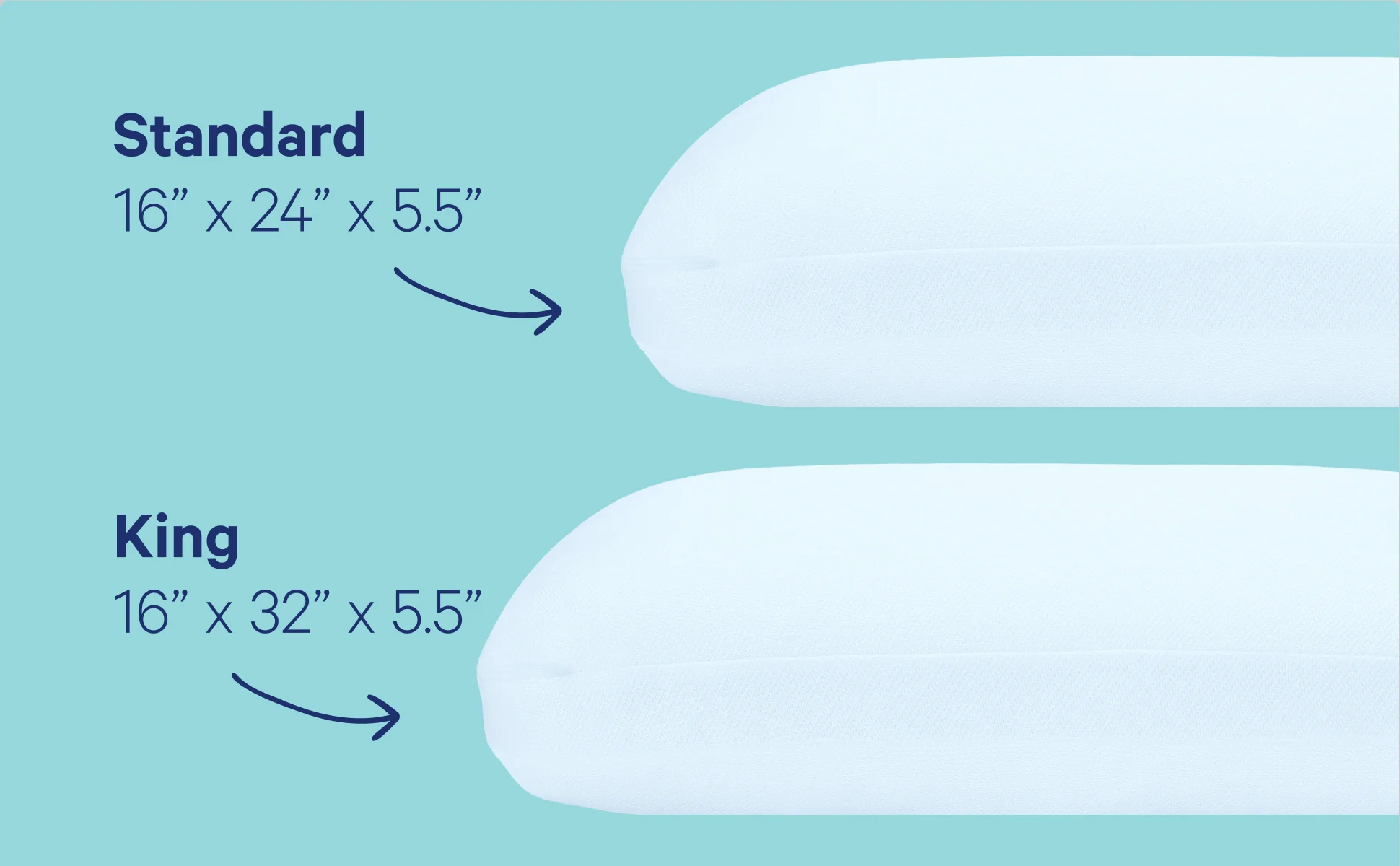 Hybrid Snow Pillow Double Pack - Image 5