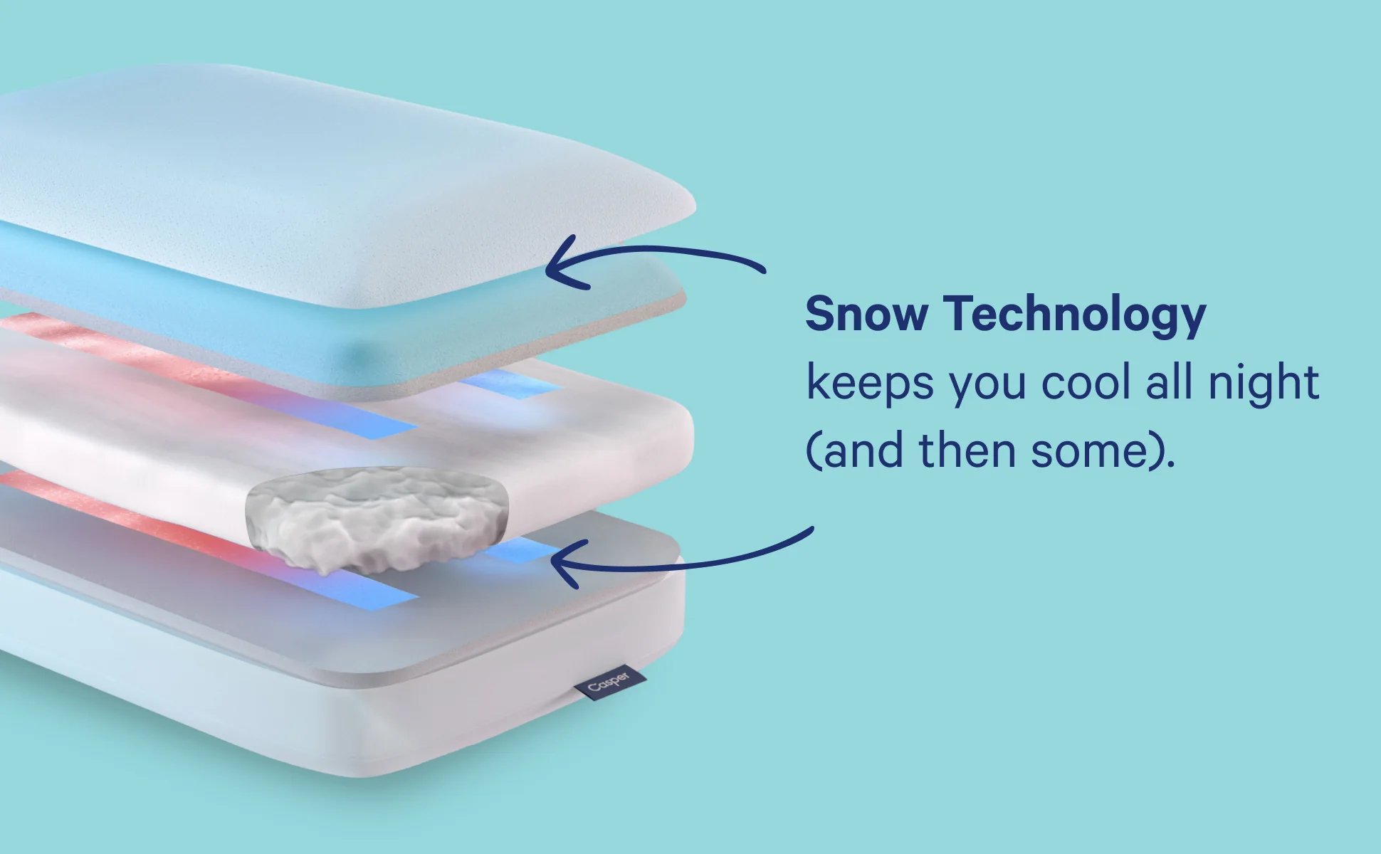 Hybrid Snow Pillow Double Pack - Image 6
